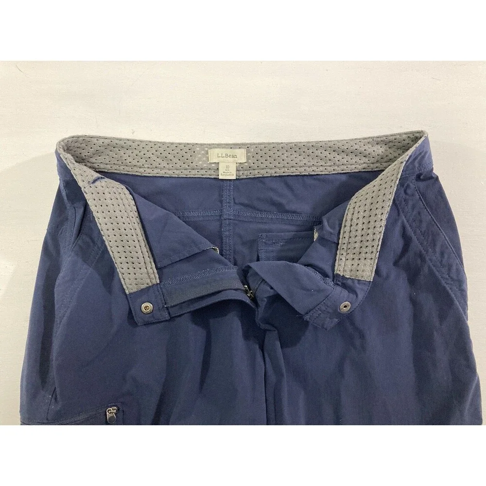 L.L. Bean Navy Performance Trail Pants - UV protection, water resistant - Picture 5 of 14